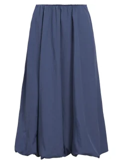 OBJECT Kjolar*BALLONG MIDIKJOL Dark Denim
