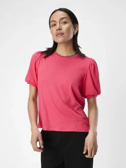 OBJECT Toppar*BALLONGÄRMAD TOPP Paradise Pink