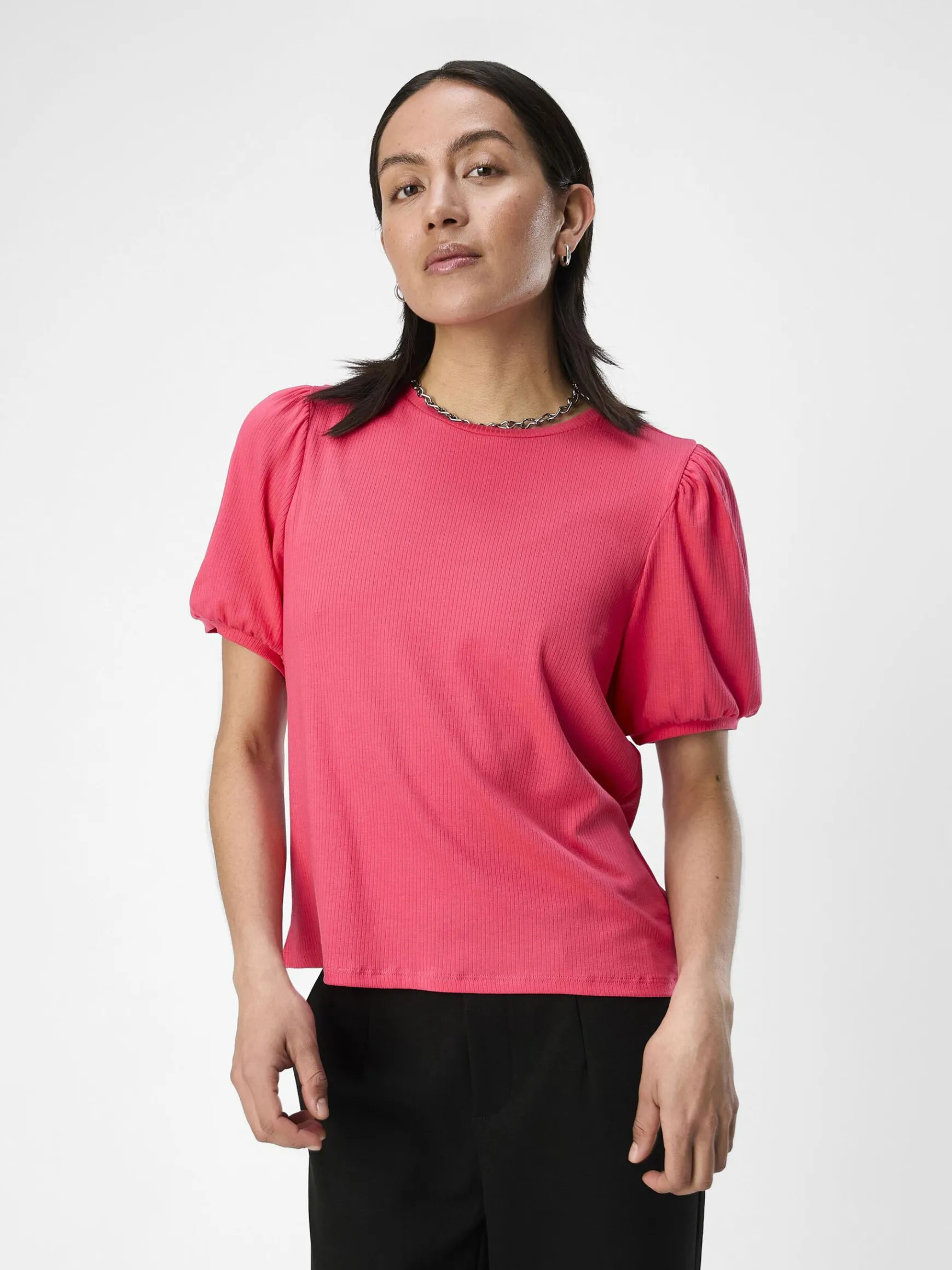 OBJECT Toppar*BALLONGÄRMAD TOPP Paradise Pink