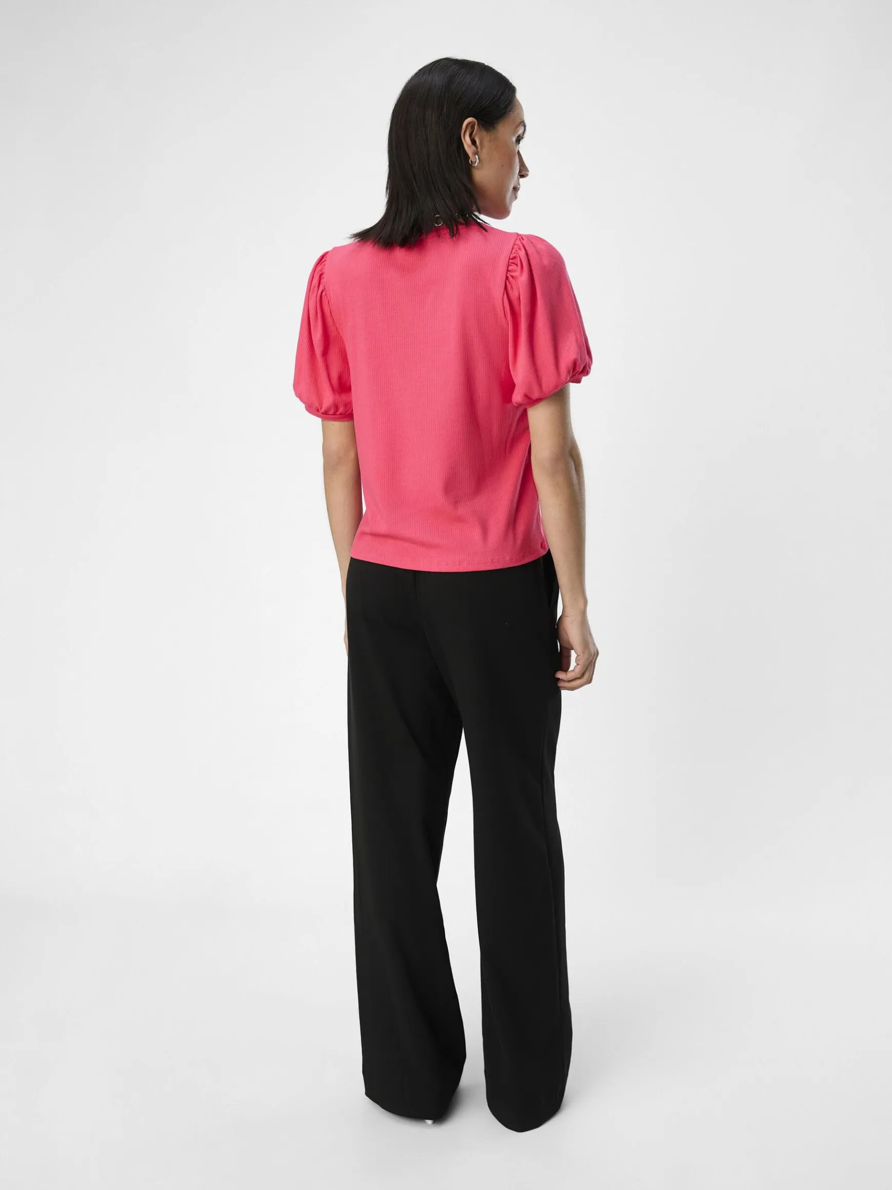 OBJECT Toppar*BALLONGÄRMAD TOPP Paradise Pink