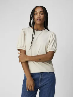 OBJECT Basic|Toppar*BALLONGÄRMAD TOPP Sandshell