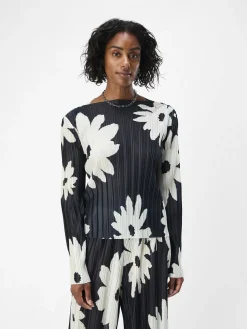 OBJECT Toppar*BLOMMIG TOPP Black