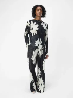 OBJECT Toppar*BLOMMIG TOPP Black