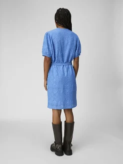 OBJECT Klänningar*BRODERIE ANGLAISE KORT KLÄNNING Provence