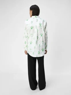 OBJECT Skjortor|Toppar*BRODYRPRYDD SKJORTA White