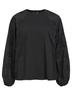 OBJECT Skjortor|Toppar*BRODYRPRYDD TOPP Black