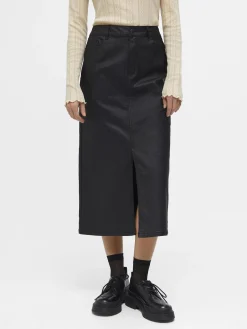 OBJECT Kjolar*COATADE MIDIKJOL Black