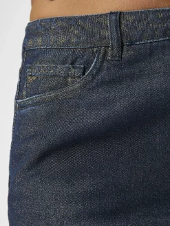 OBJECT Kjolar*DENIM MINIKJOL Dark Blue Denim
