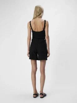 OBJECT Basic*DENIM SHORTS Black