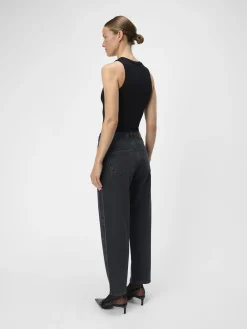 OBJECT Jeans|Byxor*DETALJERAD JEANS Black