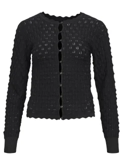 OBJECT Cardigans*DETALJERAD KOFTA Black