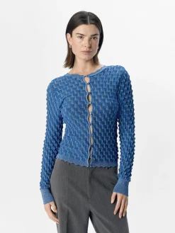 OBJECT Cardigans*DETALJERAD KOFTA Lapis Blue