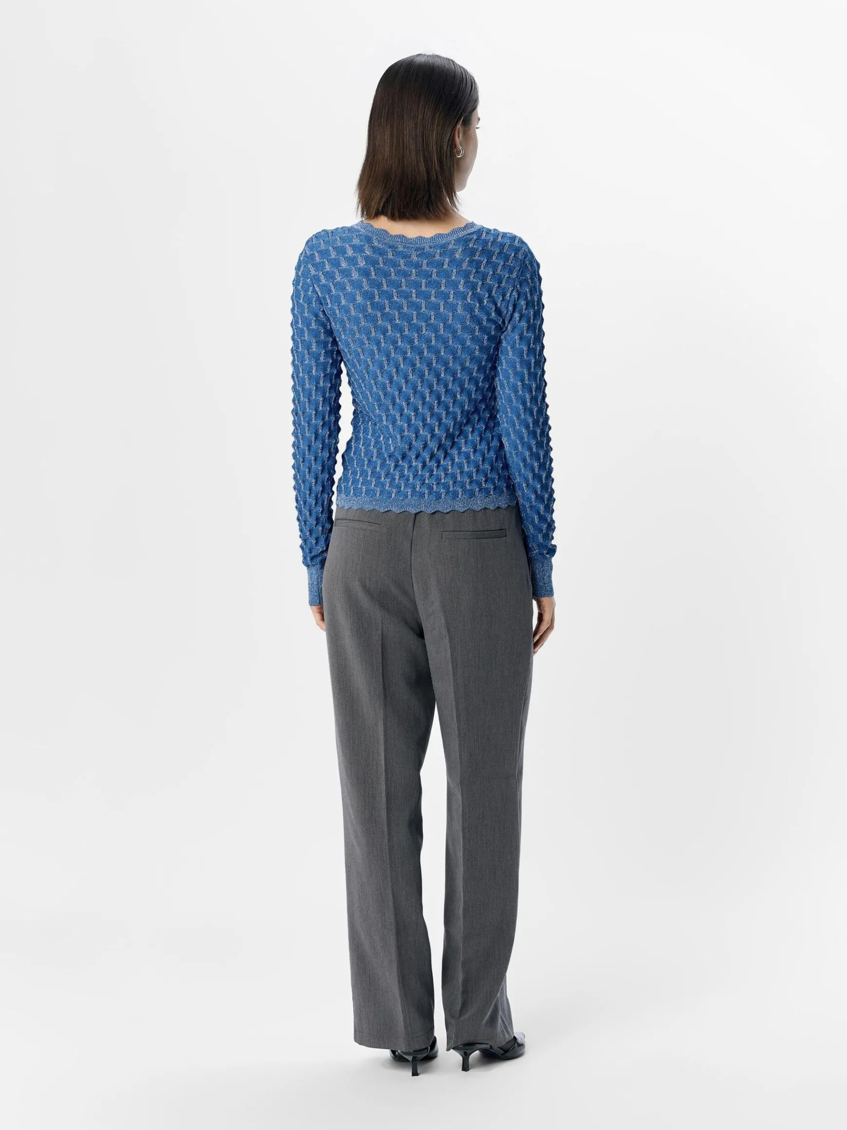 OBJECT Cardigans*DETALJERAD KOFTA Lapis Blue