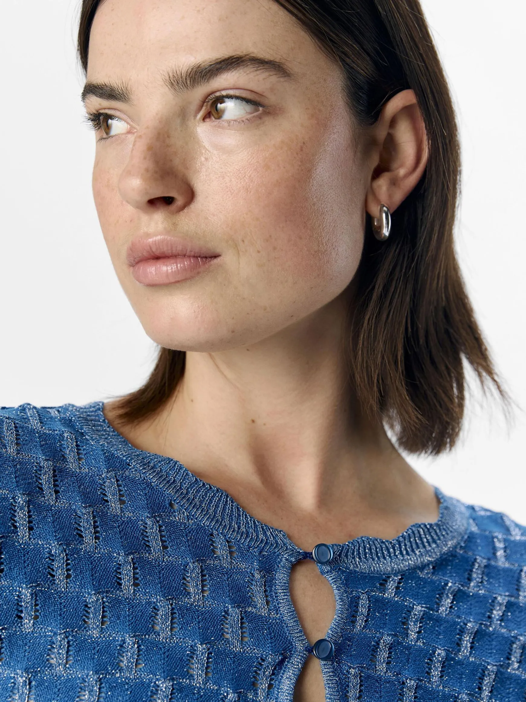 OBJECT Cardigans*DETALJERAD KOFTA Lapis Blue