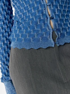 OBJECT Cardigans*DETALJERAD KOFTA Lapis Blue