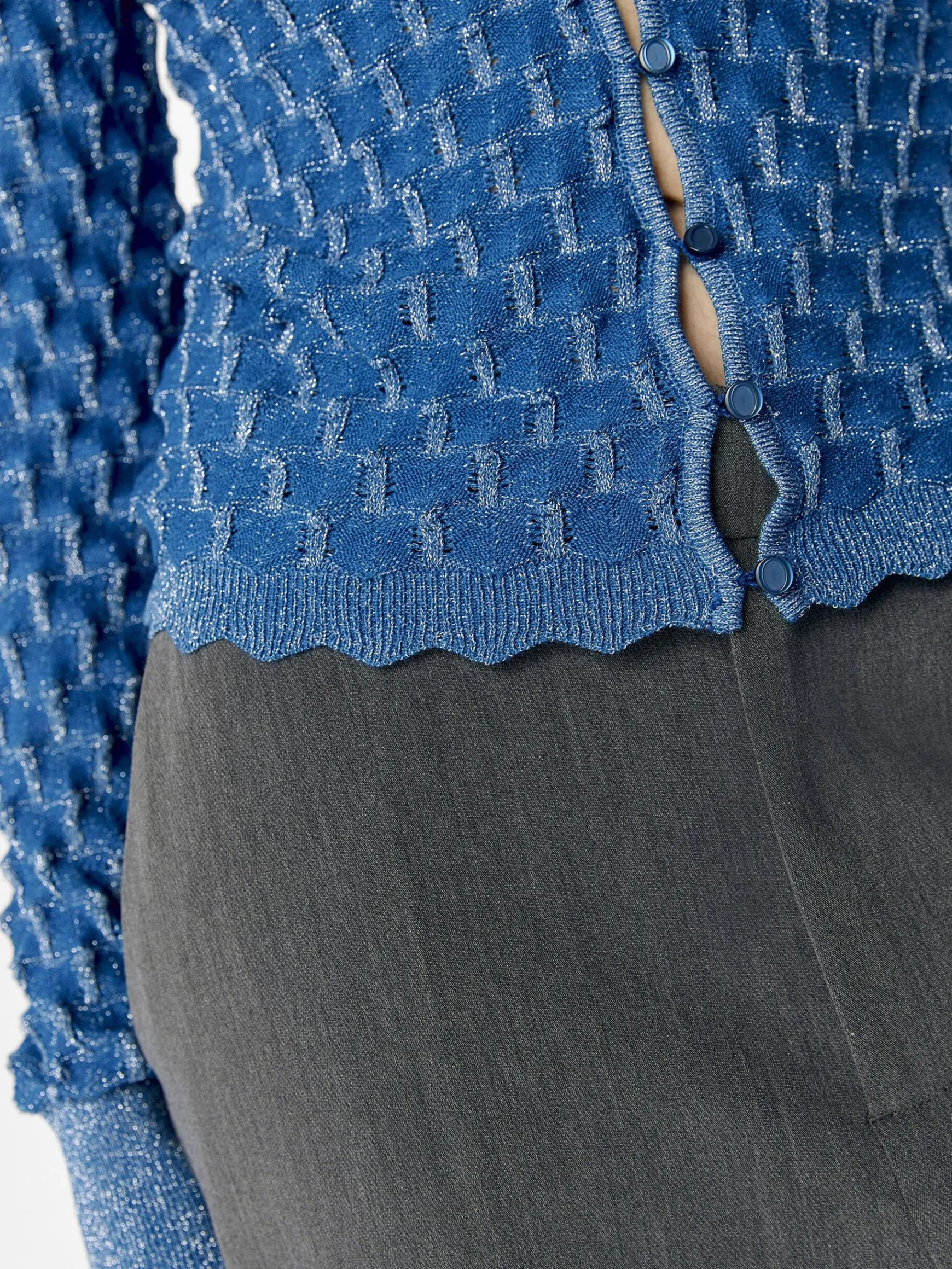OBJECT Cardigans*DETALJERAD KOFTA Lapis Blue