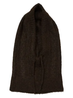 OBJECT Accessoarer*FLÄTSTICKAD BALACLAVA Java