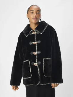 OBJECT Ytterkläder*FUSKPÄLS KAPPA Black