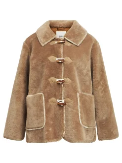 OBJECT Ytterkläder*FUSKPÄLS KAPPA Tobacco Brown