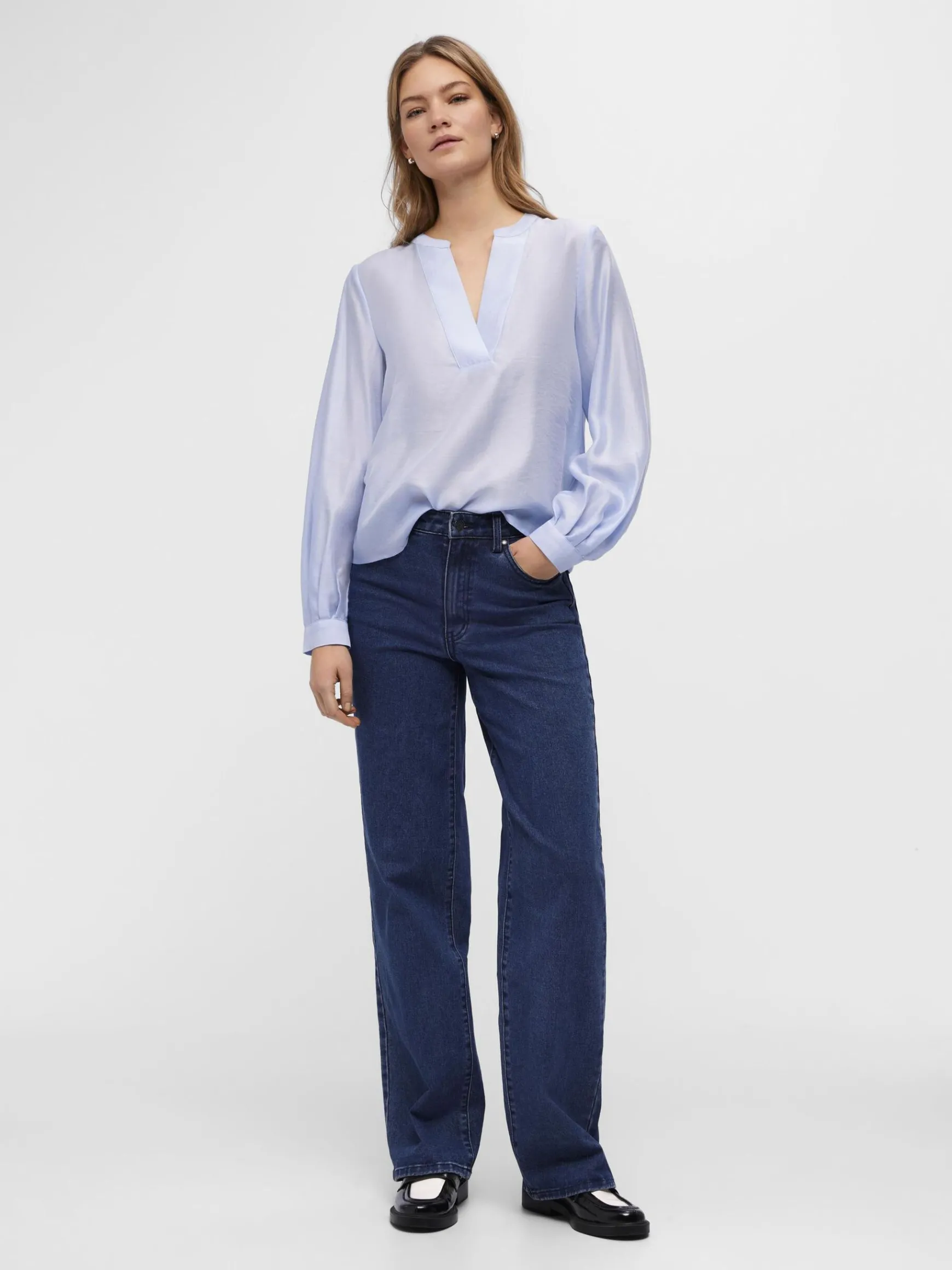 OBJECT Skjortor|Toppar*GLANSIGT BLUS Brunnera Blue
