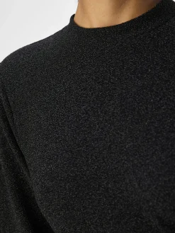 OBJECT Klänningar*GLITTRIG KORT KLÄNNING Black