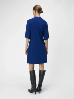OBJECT Klänningar*GLITTRIG KORT KLÄNNING Lapis Blue
