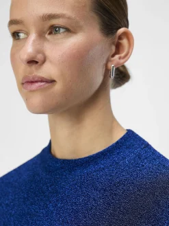 OBJECT Klänningar*GLITTRIG KORT KLÄNNING Lapis Blue