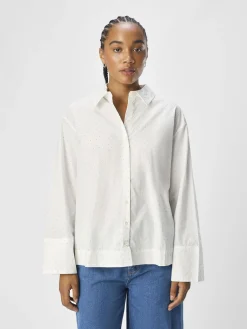 OBJECT Skjortor|Toppar*GLITTRIG SKJORTA White