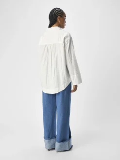 OBJECT Skjortor|Toppar*GLITTRIG SKJORTA White