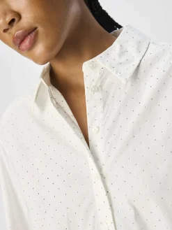 OBJECT Skjortor|Toppar*GLITTRIG SKJORTA White