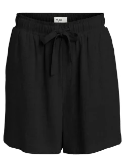 OBJECT Basic*HÖG MIDJA SHORTS Black