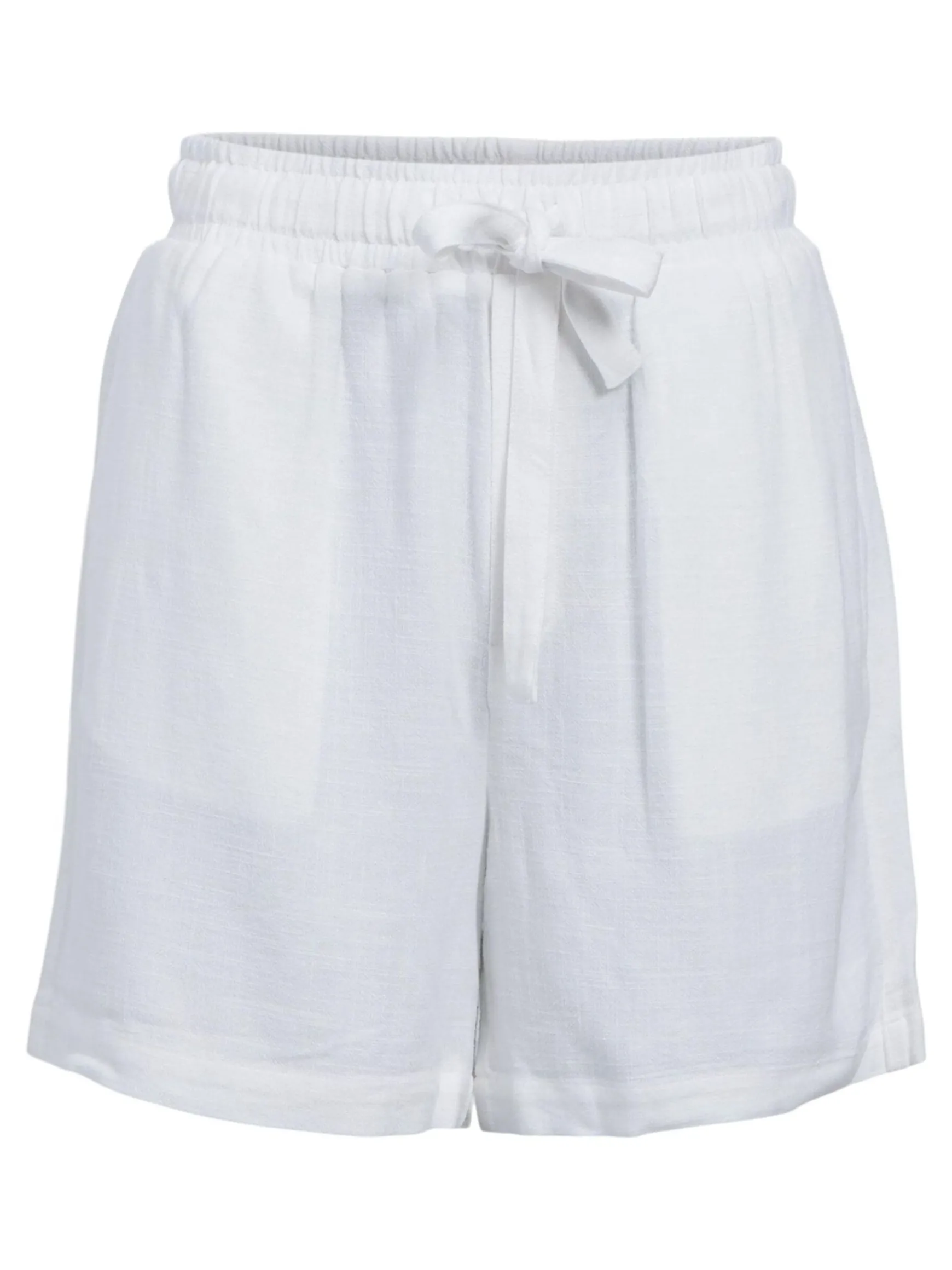 OBJECT Basic*HÖG MIDJA SHORTS Cloud Dancer