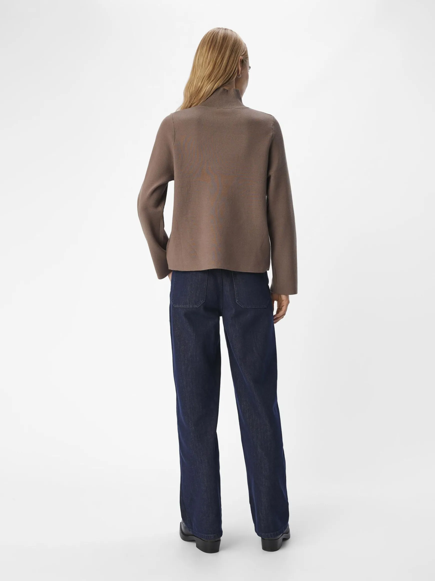 OBJECT Stickat*HÖGHALSAD TRÖJA Morel