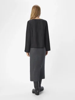OBJECT Toppar|Skjortor*JACQUARD TOPP Black
