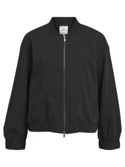 OBJECT Basic|Ytterkläder*KLASSISK BOMBERJACKA Black