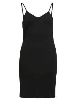 OBJECT Basic|Klänningar*KORTKORT SLIP-KLÄNNING Black