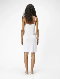 OBJECT Basic|Klänningar*KORTKORT SLIP-KLÄNNING White