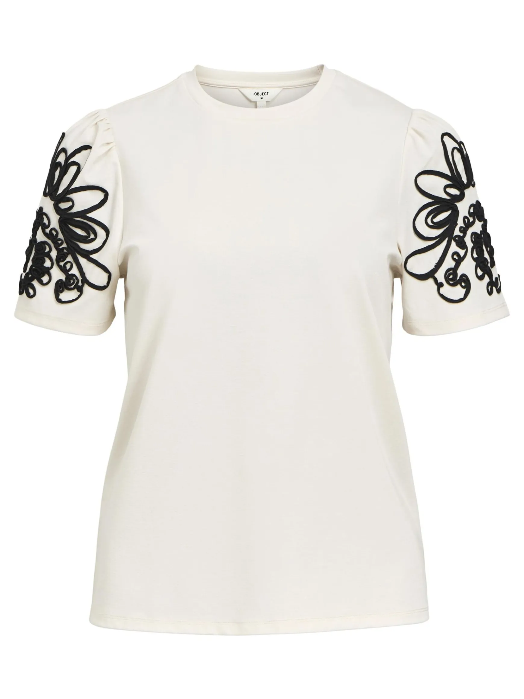 OBJECT Toppar*KORTÄRMAD TOPP White
