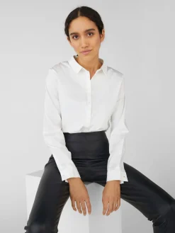 OBJECT Byxor*LÄDERSYDD LEGGINGS Black