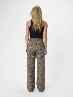 OBJECT Jeans|Byxor*LEOPARDMÖNSTRADE JEANS MED VIDA BEN Incense