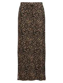OBJECT Kjolar*LEOPARDMÖNSTRADE MAXIKJOL Incense