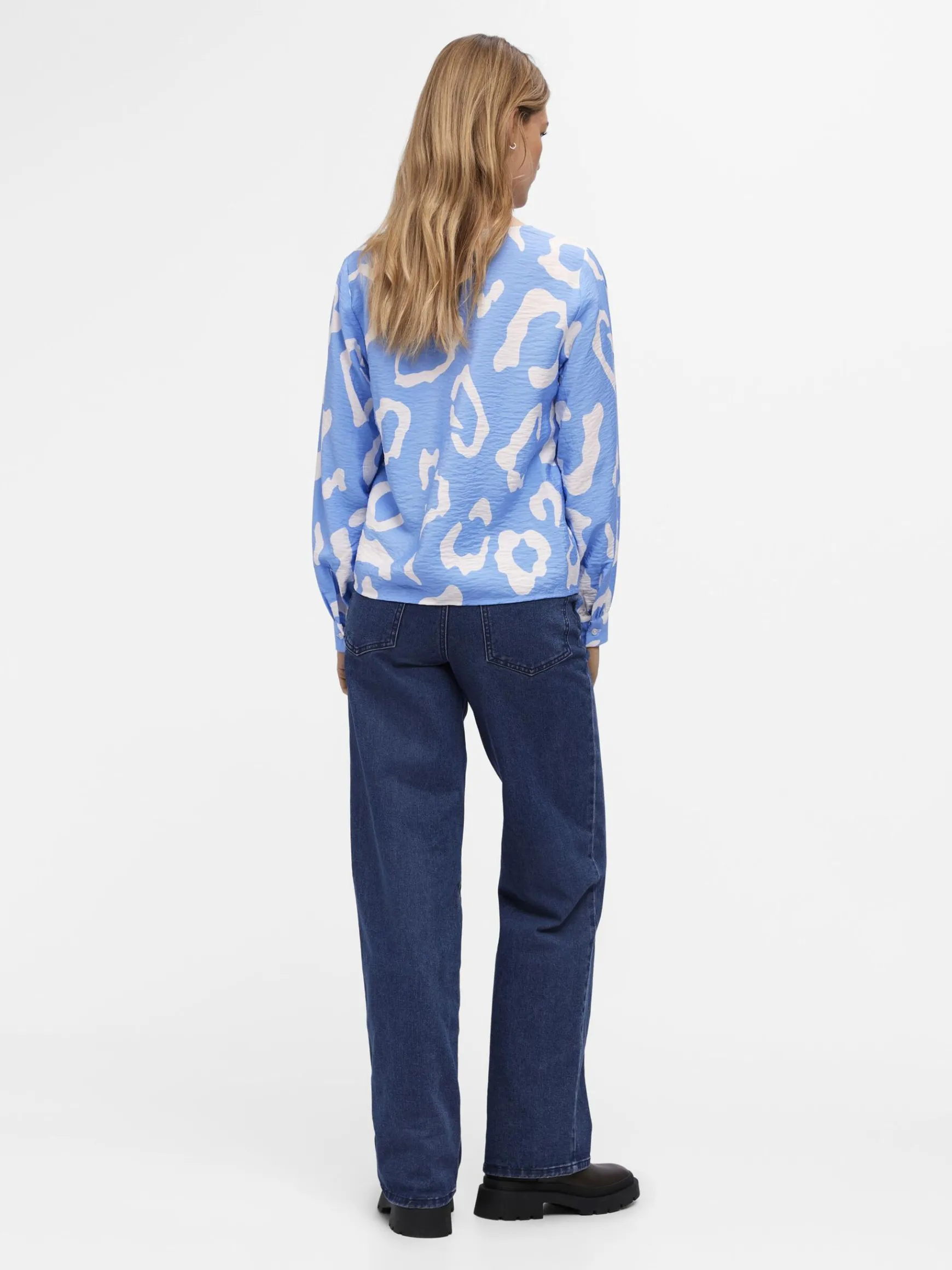 OBJECT Toppar*LÅNGÄRMAD BLUS Provence