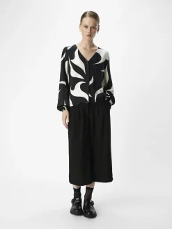 OBJECT Toppar*LÅNGÄRMAD BLUS Black