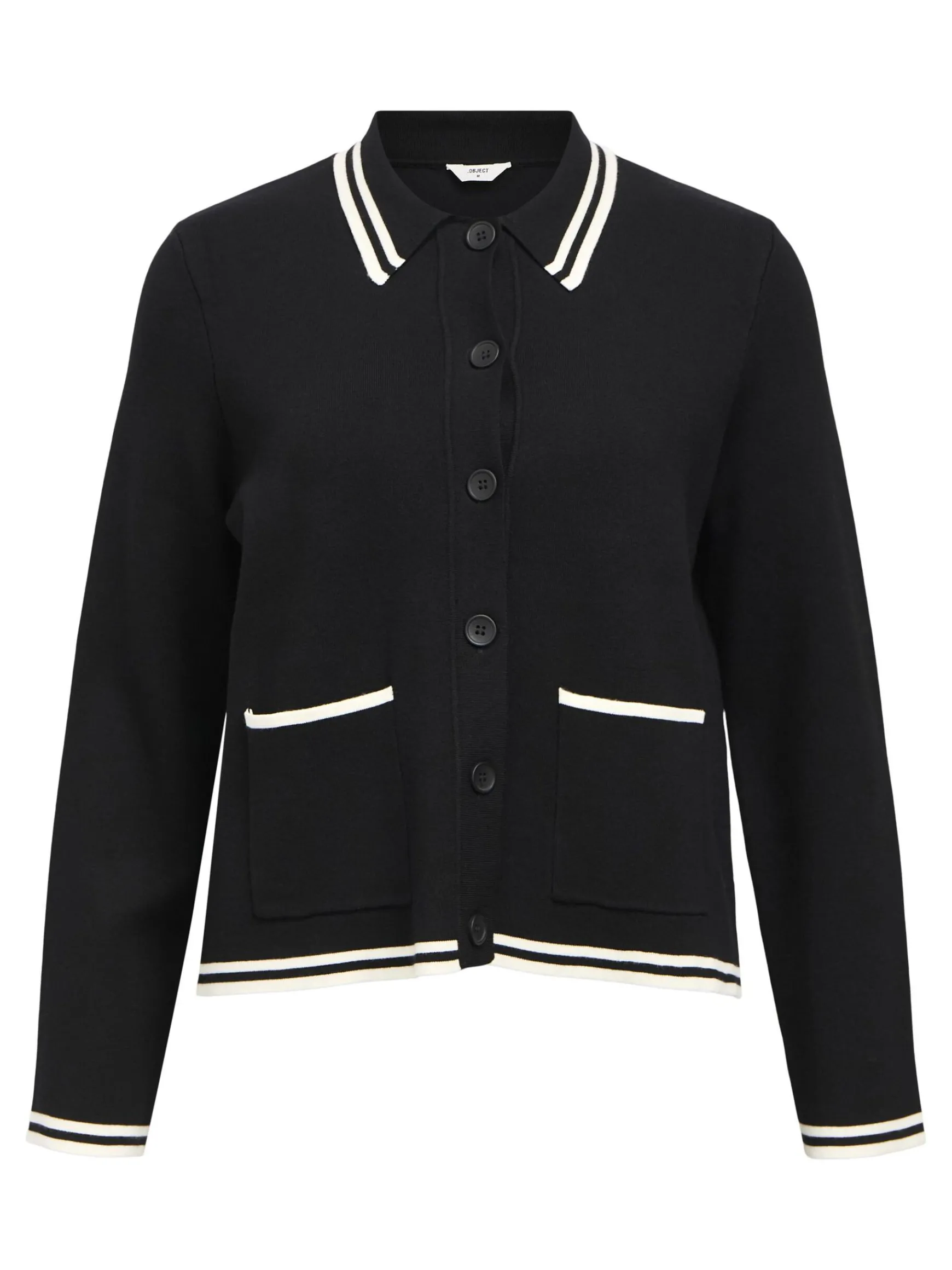 OBJECT Cardigans*LÅNGÄRMAD KOFTA Black
