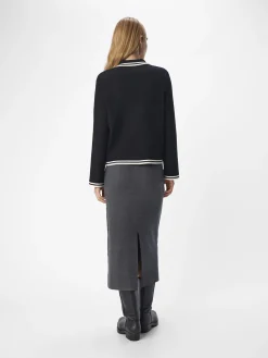 OBJECT Cardigans*LÅNGÄRMAD KOFTA Black