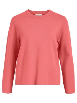 OBJECT Stickat*LÅNGÄRMAD STICKAD TRÖJA Georgia Peach