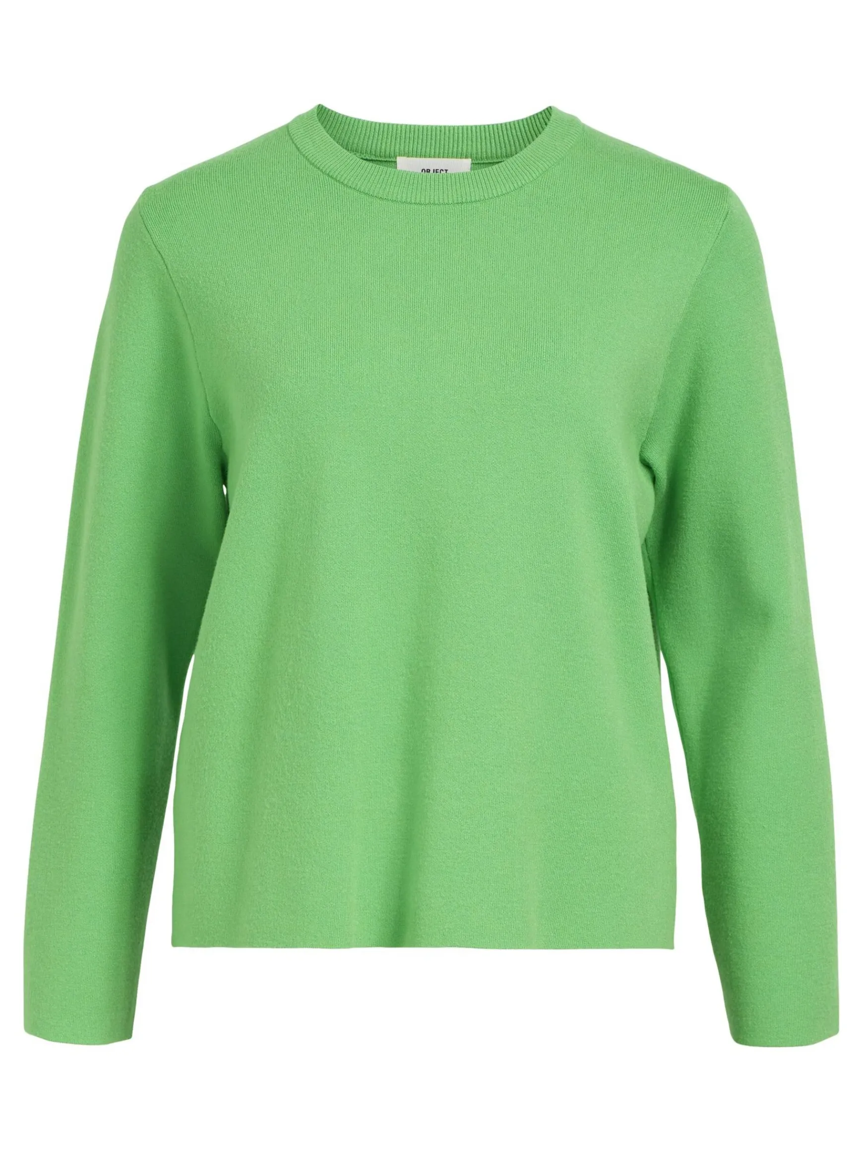 OBJECT Stickat*LÅNGÄRMAD STICKAD TRÖJA Vibrant Green