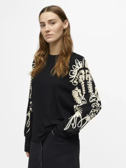 OBJECT Toppar*LÅNGÄRMAD TOPP Black
