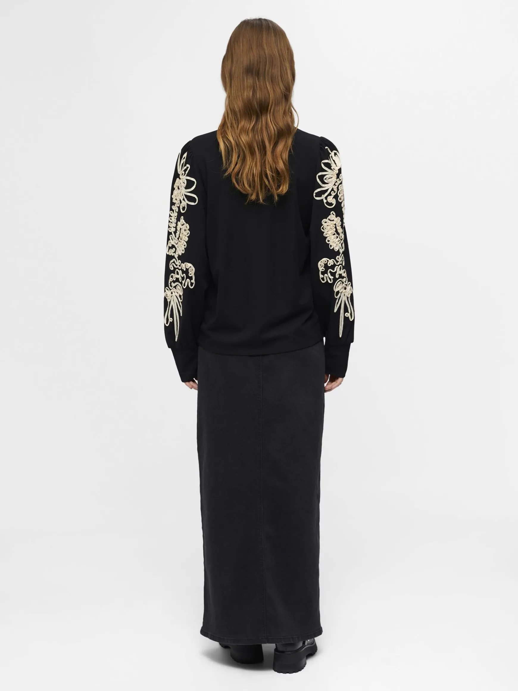 OBJECT Toppar*LÅNGÄRMAD TOPP Black