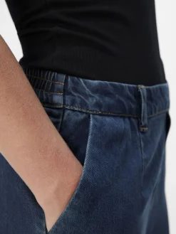 OBJECT Byxor*LÖS PASSFORM BYXOR Dark Blue Denim